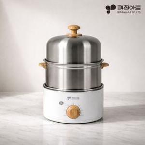 [eTVws]키친아트 304올스텐 2단 계란찜기 타이머 에그쿠커 KA-7014S2[35800494]