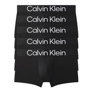 [패션플러스][캘빈클라인 언더웨어]CK 남성 볼드 로고 마이크로 드로즈 NP2716O 001 5PACK SET