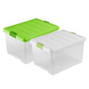 [1+1] 점보 투명리빙박스 60L