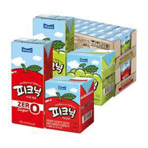 매일 피크닉 4종 사과/청포도/사과제로/청포도제로 48팩 골라담기