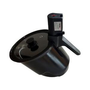 롤팬 뉴 오리지널 자동회전냄비 블랙 1개 / 써클