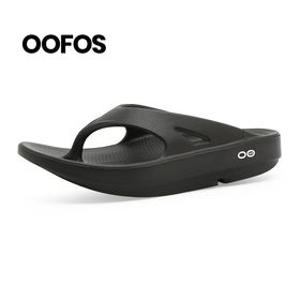 우포스 오리지널 리커버리 쪼리 플립플랍 블랙 OORIGINAL-BLACK
