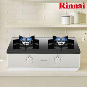 린나이 가스레인지 과열방지 2구 가스렌지 신제품 크림화이트