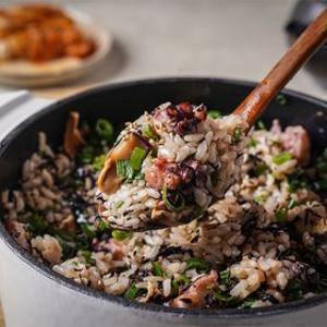 [딜크릿][프로즌] 문어/스테이크 솥밥키트 1팩+1팩 (2인분+2인분)