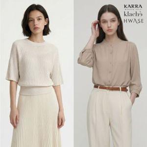 [카라/클라셰 외] 여름까지 입는 인기 데일리룩 모음~ 반소매이너/원피스 외