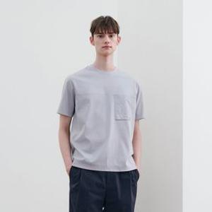 [쿨]우븐포켓절개티셔츠_2colors