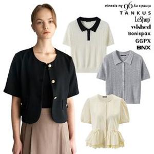 [GGPX/르샵] 지금 입을 데일리룩 완성 26S/S ~ 블라우스/셔츠/반팔 모음!