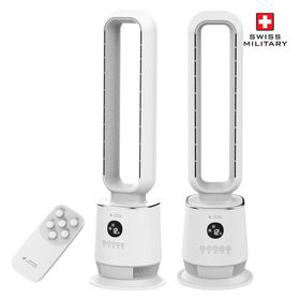 스위스밀리터리 블랑 날개없는 선풍기 스탠드 SMA-FB50W