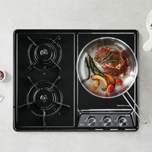 [전국설치] 경동 매립형 가스레인지 빌트인 가스쿡탑 3구 GRB7003ND LNG 블랙