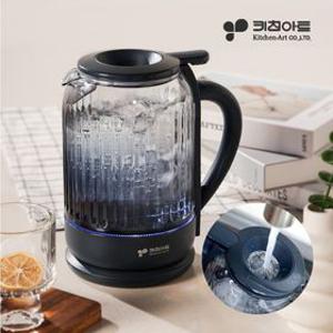 [추가쿠폰+L포인트추가적립] 키친아트 1.5L 내열유리 전기포트 주전자 KK-NV15 / 감성포트