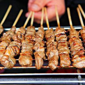 [딜크릿][10인분 대용량] 100% 국내산 염통꼬치 800G + 꼬치소스 330G / 풀세트 구성