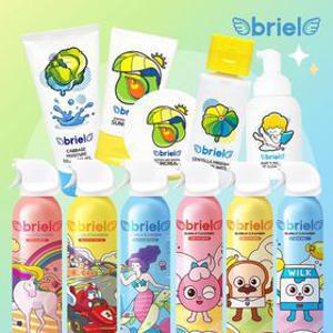 [브리엘]유아 버블클렌저 200ml 6종/브레드 이발소/거품목욕/로션/크림