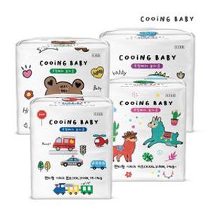 쿠잉 베러 놀라운 풀커버 팬티 기저귀 8팩 (4+4팩 골라담기)