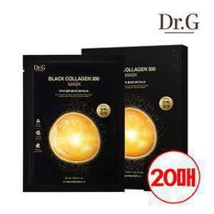 [닥터지] [20매 구성] Dr. G 블랙 콜라겐 300 마스크