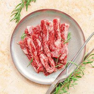 한우 1++등급 갈비살 300g 2팩 쫄깃한 육즙가득