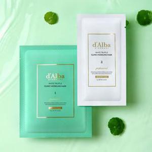 [달바] [사용기한2026/08/19] [한정수량 100개] 클리닉 모델링 마스크팩 [진정/쿨링] (77gX4EA)