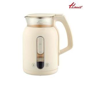 한일 LED 무선전기포트 HWP-1000 베이지 전기주전자 스테인리스 커피포트