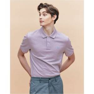 [25SS] [아이코닉][링클프리] 라이트퍼플 반팔 피케 티셔츠 HZTS5B403U1