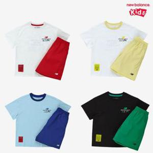 Run Festival_쿨터치 반팔티 + 우븐 스트레치 팬츠 셋업 (NK9YG2504U)