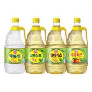[오뚜기] 양조/화이트식초 1.8L 3개+3개 골라담기 (총 6개)