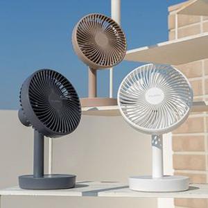 [APP전용] 26년형 클래파 자동회전 무소음 BLDC 탁상용 무선 선풍기 3color