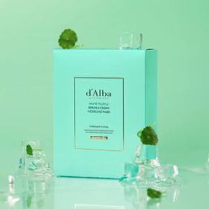 [달바] [사용기한2026/08/19] [한정수량 100개] 모델링 마스크팩 [진정/쿨링]  (66gX4EA)