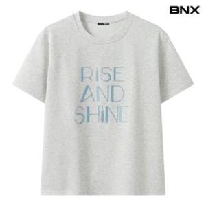 데일리 라운드 레터링 반팔 티셔츠 (BY2TS002L0)