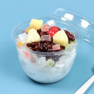 (DS) 도토리 빙수 컵 세트 / 용기 + 뚜껑 / DS-302 (중) 400세트