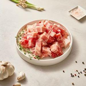 [육즙한입] 한입 벽돌삼겹살1kg 2팩 (1+1)