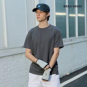 [APP전용] 베이직하우스 쿨브리저블 에어메쉬 숏 슬리브 티셔츠 3팩