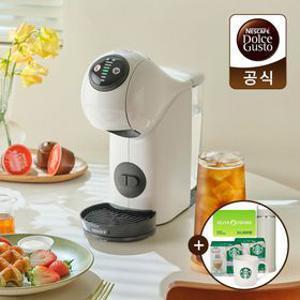 [D]돌체구스토 커피머신 지니오S 베이직(+텀블러1L+캡슐12입x2박스+머그컵325ml+올리브영상품권1만원)