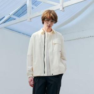 썸머 나일론 바람막이 집업 점퍼_2colors / 차콜,아이보리