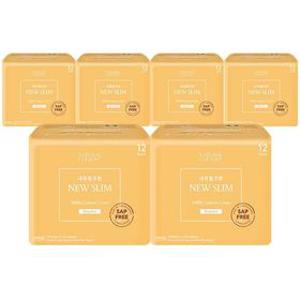 15%추가 할인 [내츄럴코튼] 순면 생리대 중형12p 6팩 외 시그니처 생리대 팬티라이너 입는오버나이트