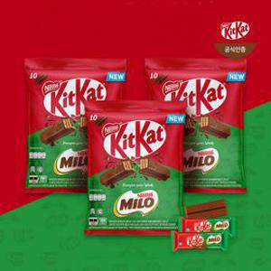 킷캣 초콜릿 마일로 2핑거 10개입 x 3팩