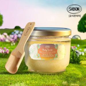 바디스크럽 화이트티 셀레브레이션 600g +우드스쿱증정