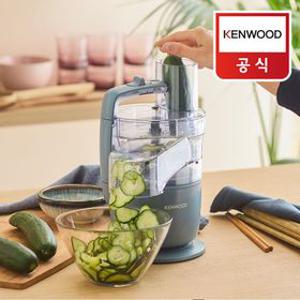 [APP전용]멀티프로 고 4-in-1 칼질NO 자동 만능채칼 푸드프로세서 FDP22.130(블루/레드)