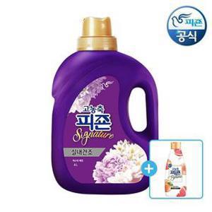 [APP전용][자몽프레시 1L 용기 1개 증정] 피죤 고농축 섬유유연제 시그니처 4L 용기 x 1개 미스틱레인/플라워