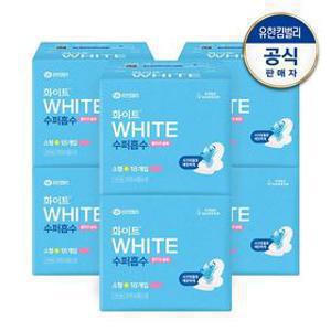 화이트 수퍼흡수 소/중/대/오버 x6팩