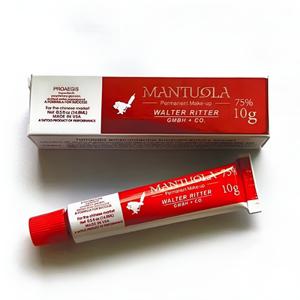 만투올라 인생바디세트 국소 크림 문신 타투 반영구 크림 눈썹 10g