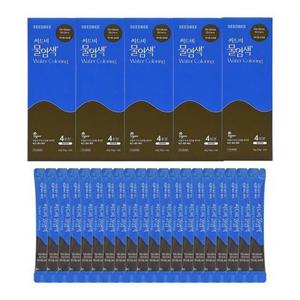 씨드비 물염색 시즌2 프리미엄 새치 커버 염색약 미디엄 브라운 20회분