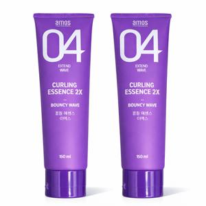 아모스 04 스타일 컬링 에센스 2X 이엑스 150ml 2개 파마 펌 헤어 컬크림 머리결