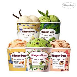 하겐다즈 아이스크림 미니컵 6개 골라담기