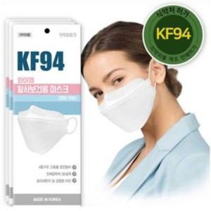 KF94 와이엠황사보건용마스크 대형 화이트 1개입, 100매