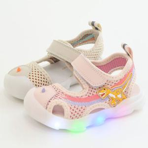 라미 티랙스 여아 남아 키즈 주니어 여름 아동LED샌들