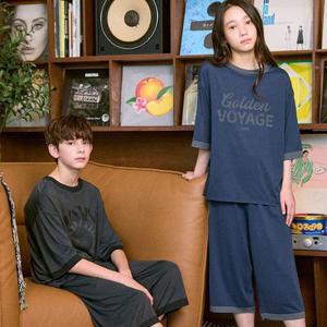 마밤 MSMV 쿨 냉감 아카이브 아동 주니어 잠옷 내의 실내복 링거 7부 세트 6COLOR