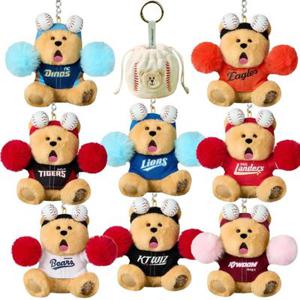 스타벅스 야구 키링 KBO 베어리스타 키체인 베이스볼 야구팀 굿즈 삼성 라이온즈 한화 기아 두산 SSG 키움 NC