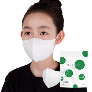블루나 KF AD 새부리형 마스크 소형 화이트 50매