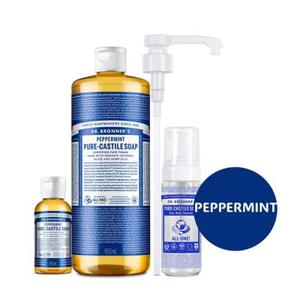 닥터브로너스 바디워시 매직솝 950ml 세트 페퍼민트