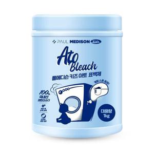 폴메디슨 키즈 아토 표백제 1kg + 계량스푼 세트, 1세트