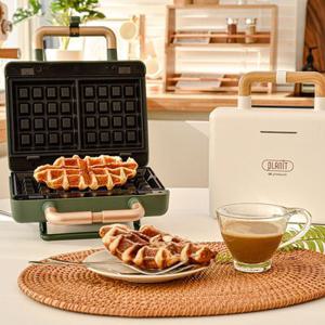 플랜잇 2구 와플메이커 샌드위치메이커 와플프레소 PWM-N420 그린